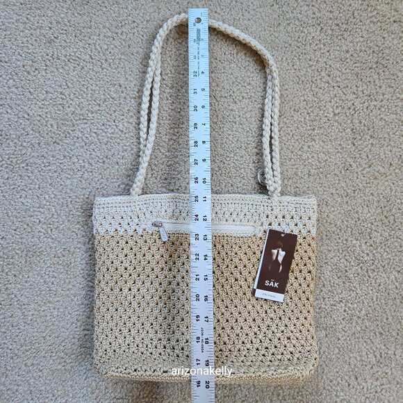 The Sak Handbags - NWT The Sak Crochet Neutral Colors Bag